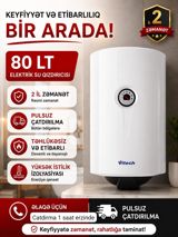 Su qızdırıcısı Ariston 80 L — Təmir və tikinti