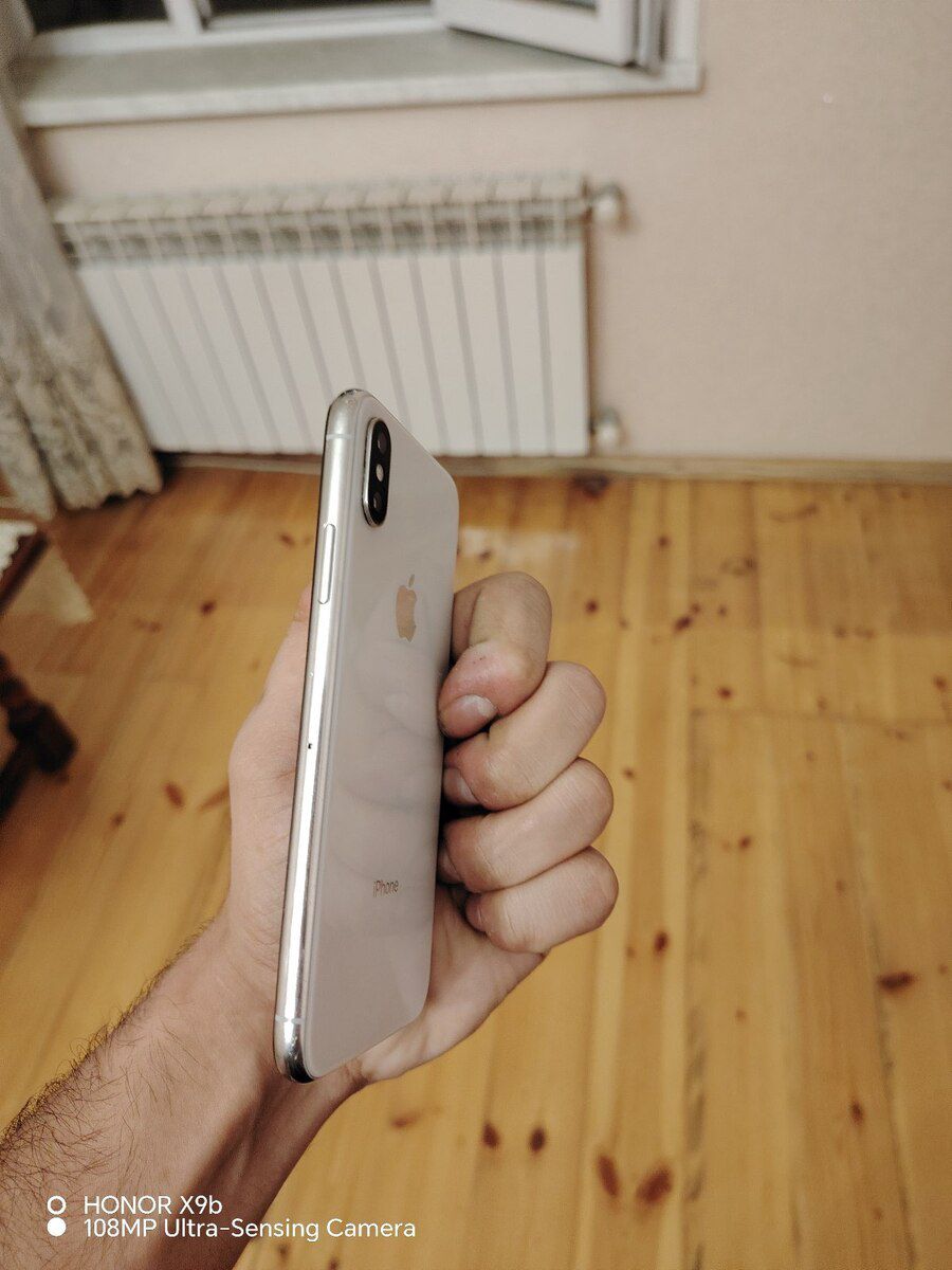 Apple iPhone X Silver 64GB/3GB — Smartfonlar, Bakı (4)