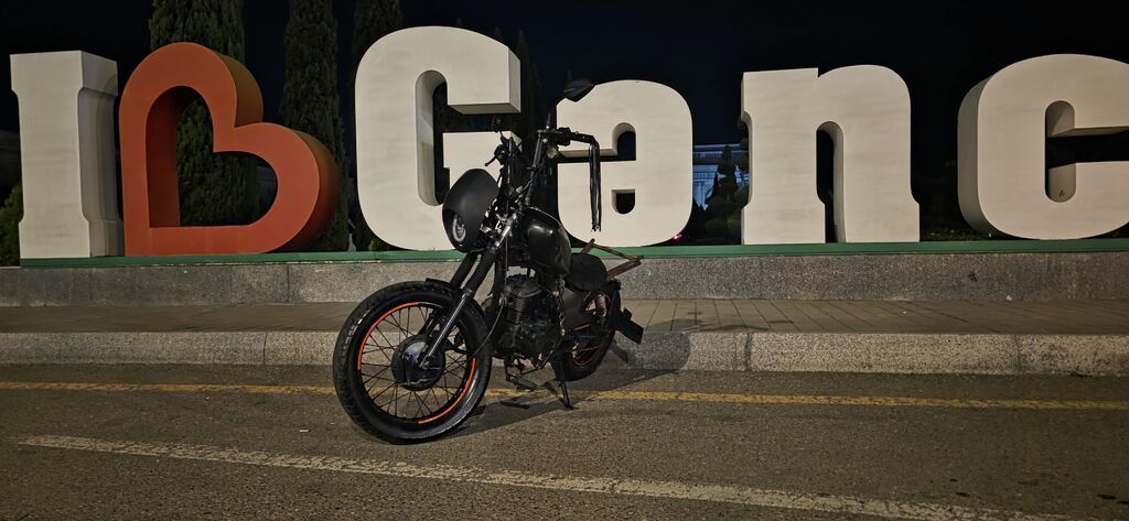 Yamaha SR250 mator deyisib 150cc zontes matoru qoyulub — Motosikletlər, Gəncə (2)