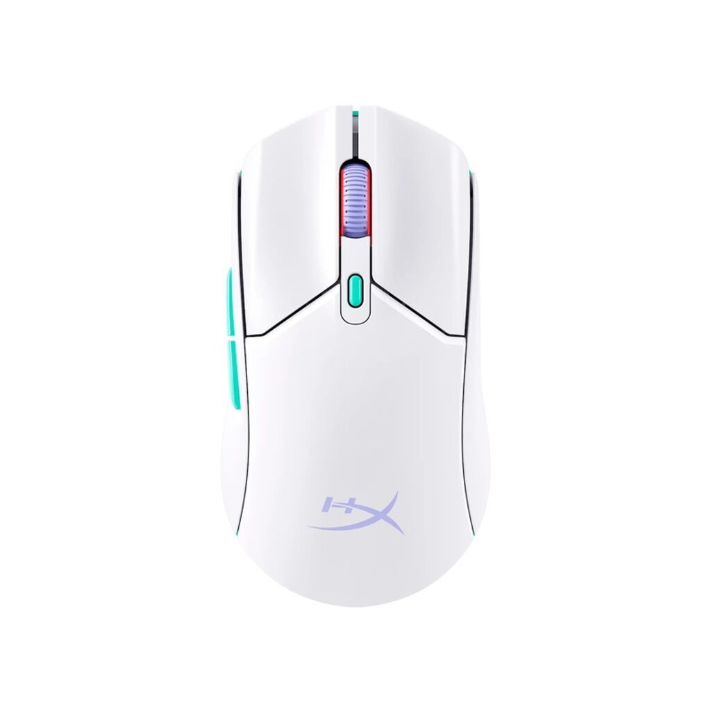 HyperX Pulsefire Haste 2 – oyun üçün ultra yüngül siçan - Rəng: ağ — Elektronika, Bakı