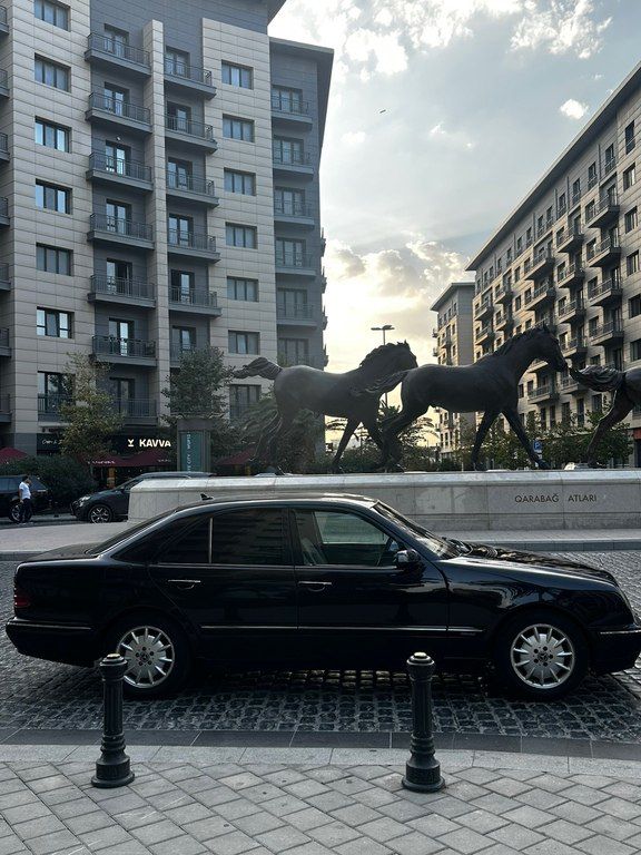 Mercedes E 220, 2.2 L, 2000 il, 335 000 km — Avtomobillər, Bakı (3)