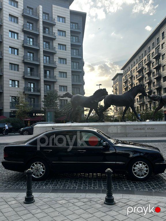 Mercedes E 220, 2.2 L, 2000 il, 335 000 km 10-MO-606 — Avtomobillər, Bakı (3)