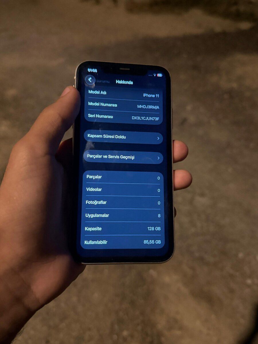 Apple iPhone 11 White 128GB/4GB — Smartfonlar, Bakı (3)
