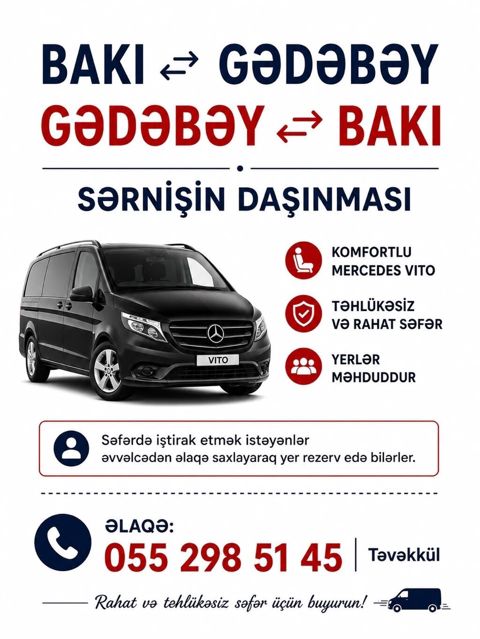 Minivan, Bakı — Bakı