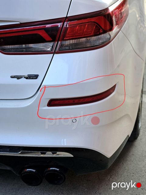 Kia Optima, K5 arxa bufer reflektoru