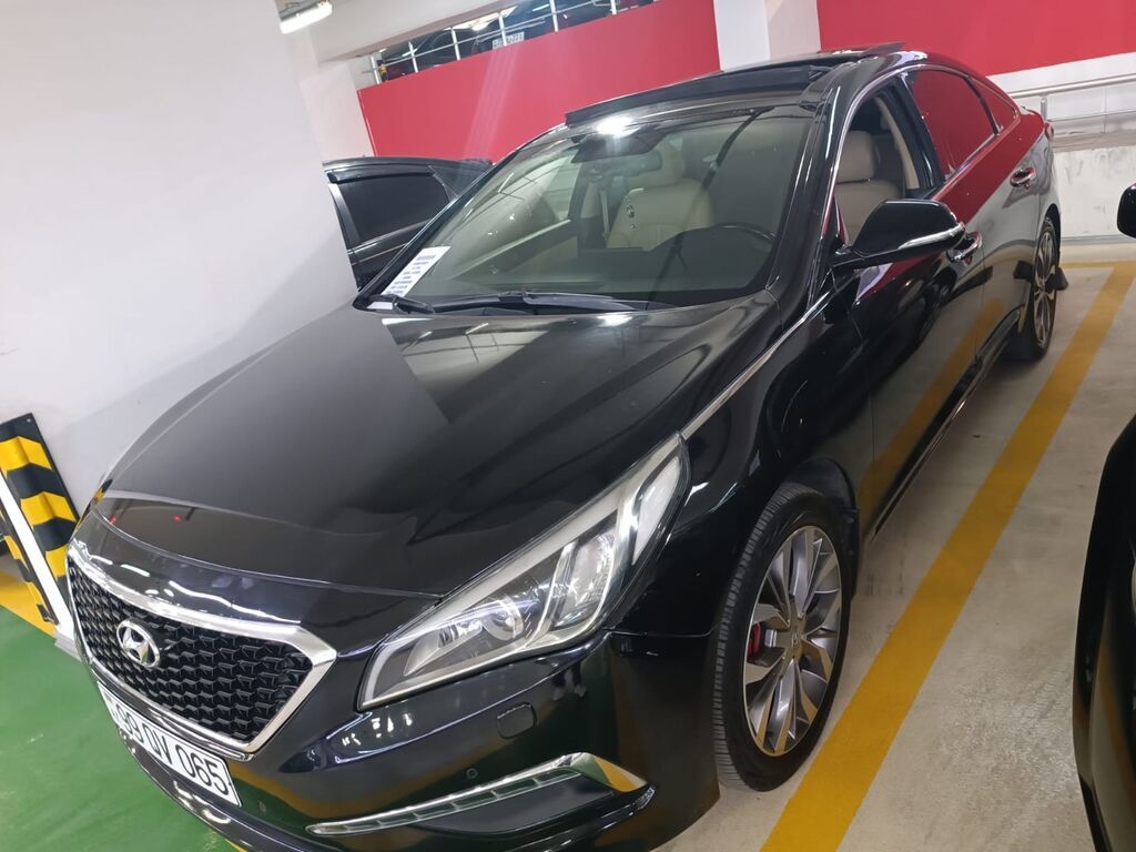 Hyundai Sonata sedan - Kuzov: qara rəng, aerodinamik xətlər, xrom ön — Avto, Digah (3)
