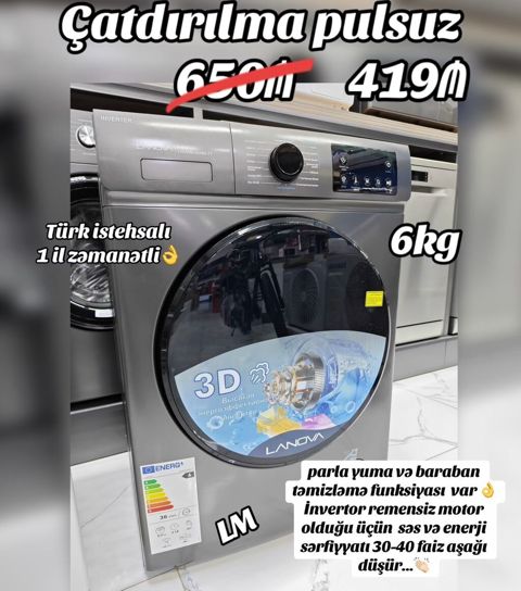 *Lanova paltaryuyan* _*6kg *419₼* — Bakı