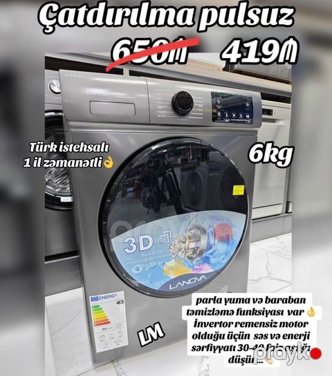 *Lanova paltaryuyan* _*6kg *419₼*