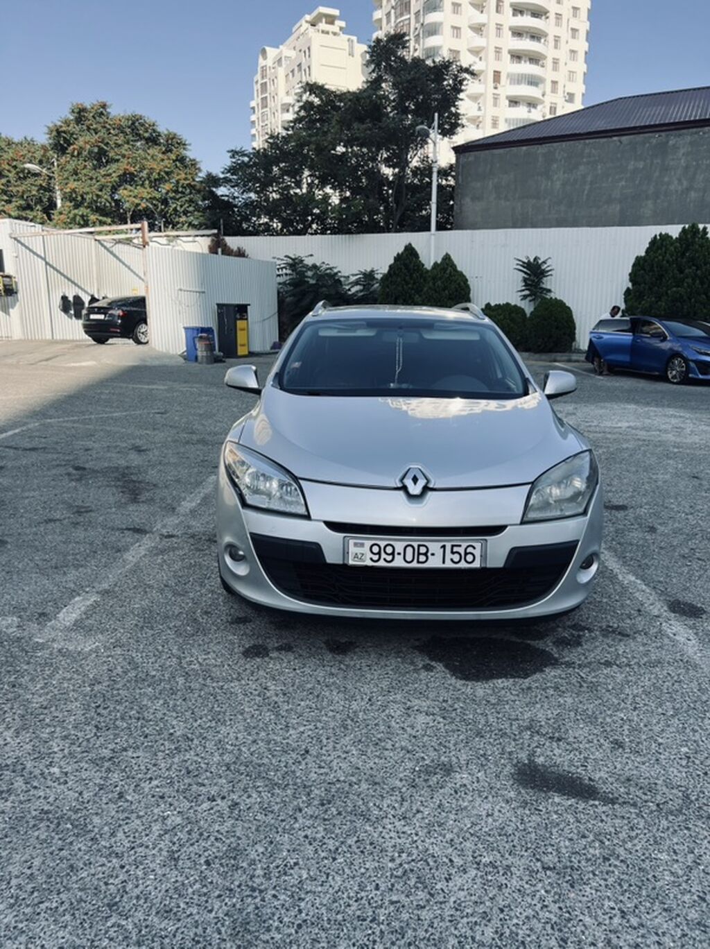 Renault Megane Estate (universaI) – gümüşü rəng Texniki və daxili — Avto, Bakı (2)