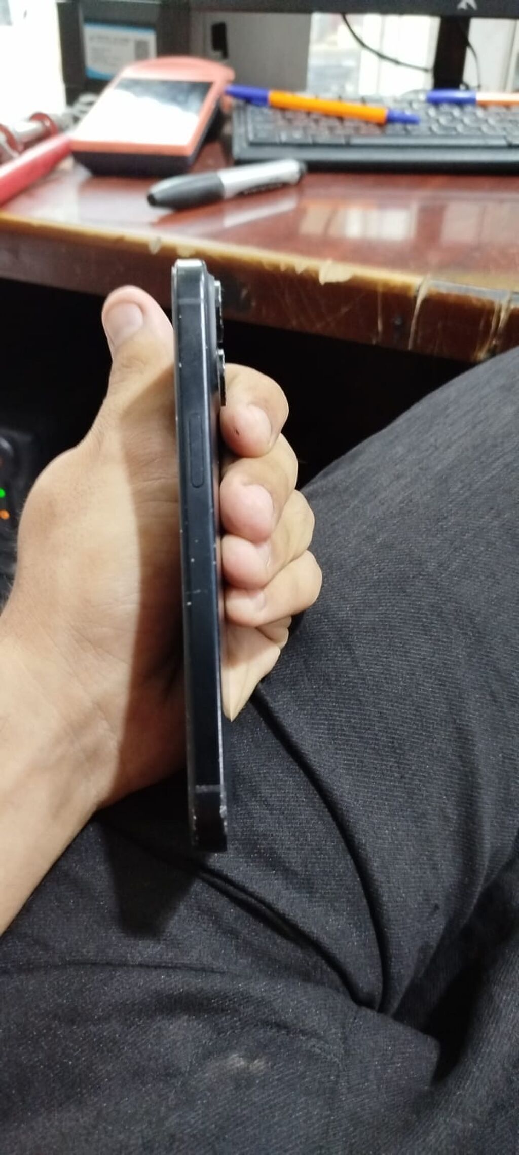 IPhone 15, 128 GB, Black Titanium, Zəmanət, Barmaq izi, Face ID — Apple iPhone, Göytəpə (6)