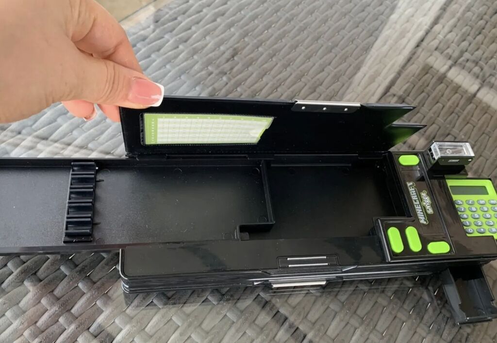 Minecraft x Smiggle çoxfunksiyalı penal - Rəsmi Minecraft dizaynı — Mallar, Masazır (5)