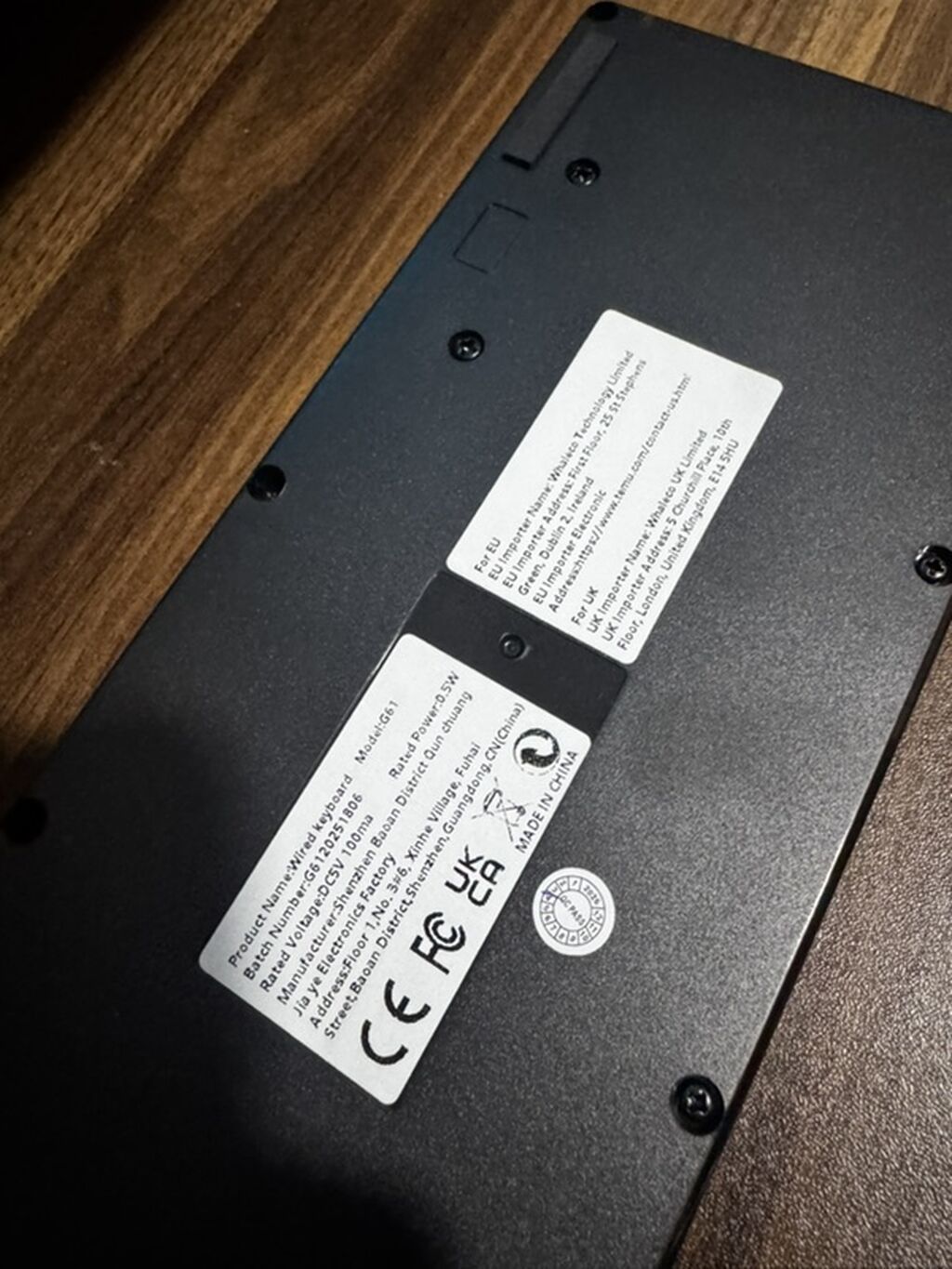 BW61 60% RGB Gaming Klaviatura Yenidir sadece acilib yoxlanilib — Elektronika, Bakı (5)