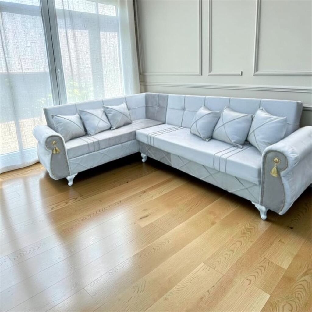 280×200 Ölçüdə Yeni Model Künc Divan Müasir və rahat dizayn — Mebel, Digah (2)