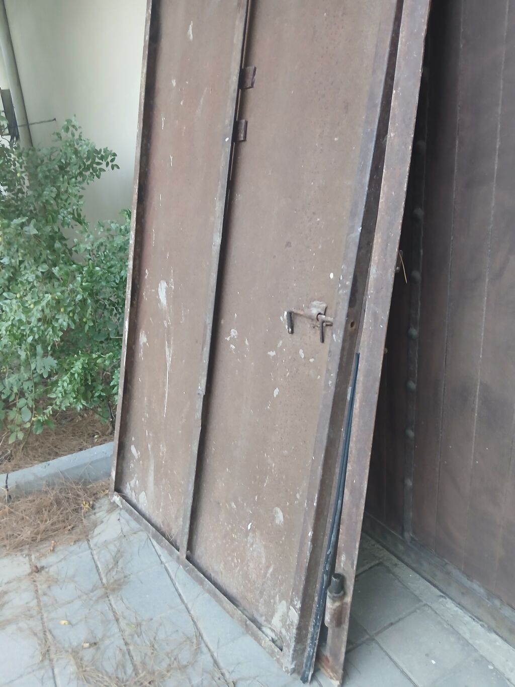 Metaldan ikiqat qapı dəsti - Material: qalın polad təbəqə, möhkəm — Mallar, Digah (2)