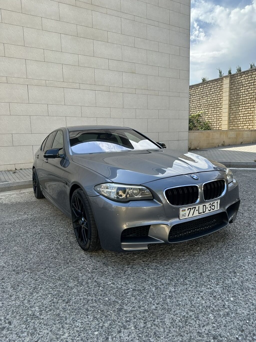 BMW 5 series: 2 l 2014 il Sedan — Avto, Bakı (3)