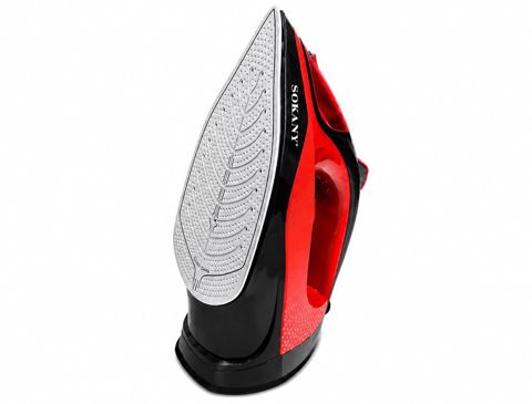 Sokany 2200W Buxarlı Ütü – 320 ml su çəni, keramika altlıq, güclü — Bakı