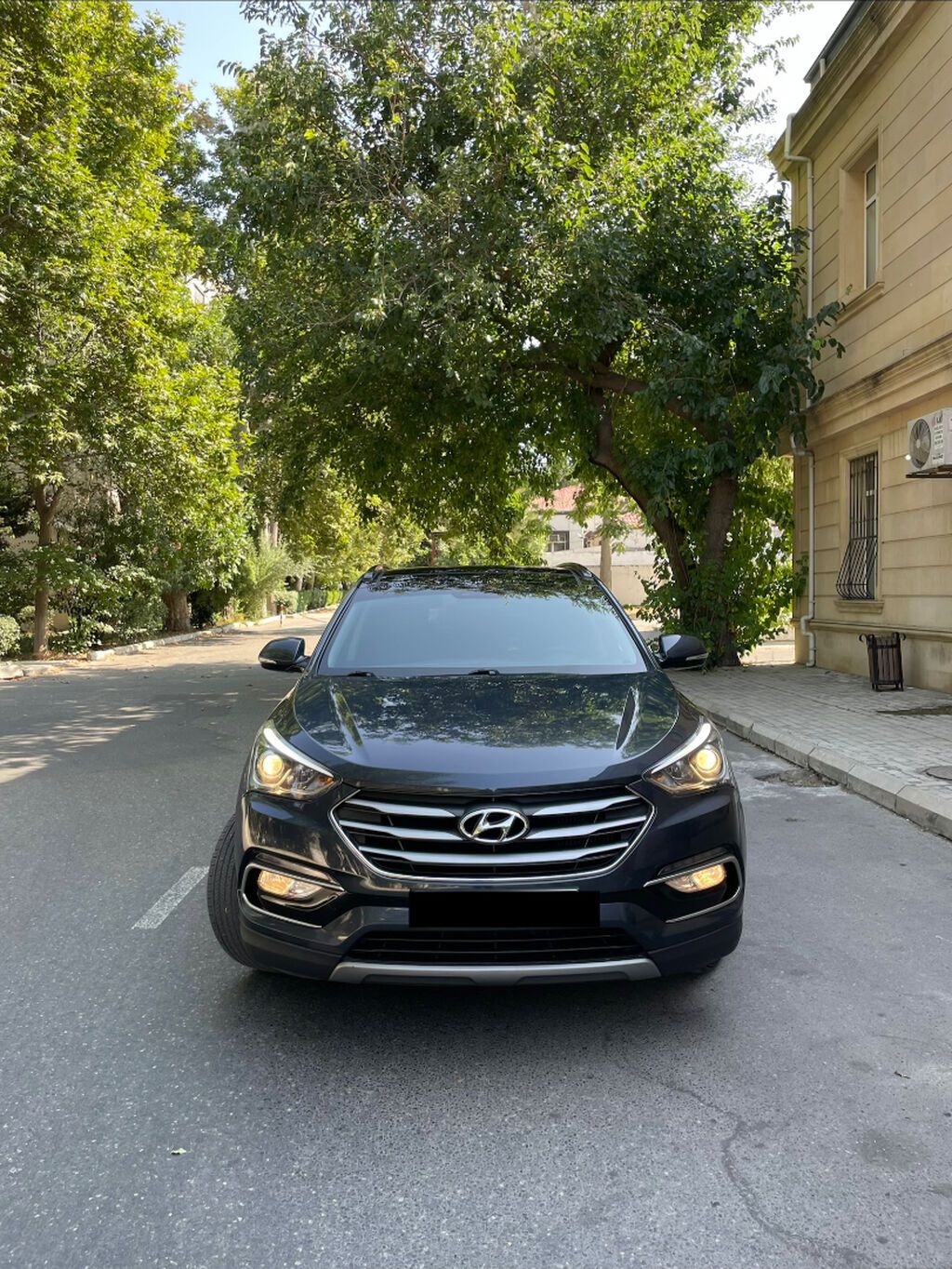 Hyundai Santa Fe: 2 l 2016 il Ofrouder/SUV — Avto, Bakı (3)