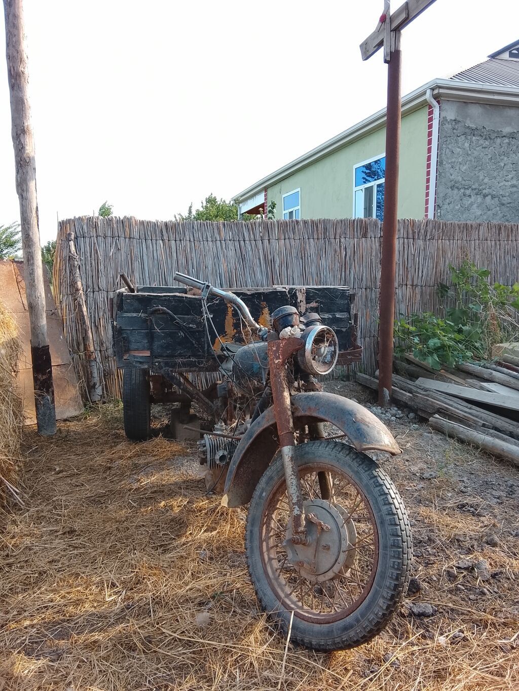 Üçtəkərli motoqoşqu (moto-araba) - Kənd təsərrüfatı yükləri və məişət — Motobloklar, Şirvan