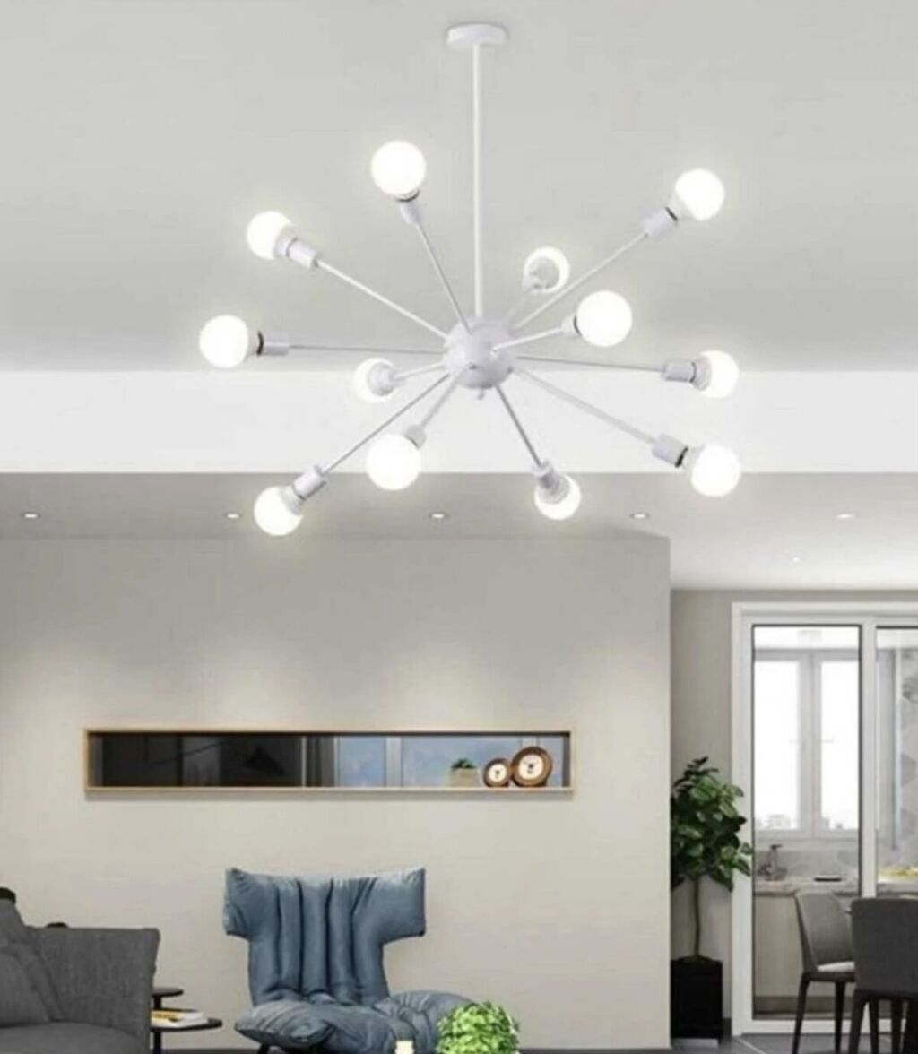 Çılçıraq, 10 və daha çox lampa, Metal — İşıqlandırma, Bakı