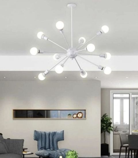Çılçıraq, 10 və daha çox lampa, Metal — Bakı