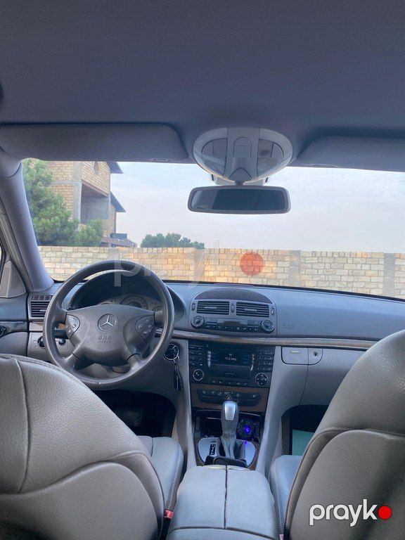 Mercedes E 240, 2.6 L, 2002 il, 393 467 km 10-XU-545 — Avtomobillər, Bakı (7)