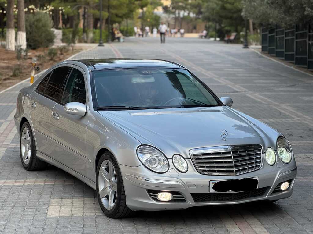 Mercedes E 320, 3.2 L, 2002 il, 227 000 km — Avtomobillər, Bakı (2)