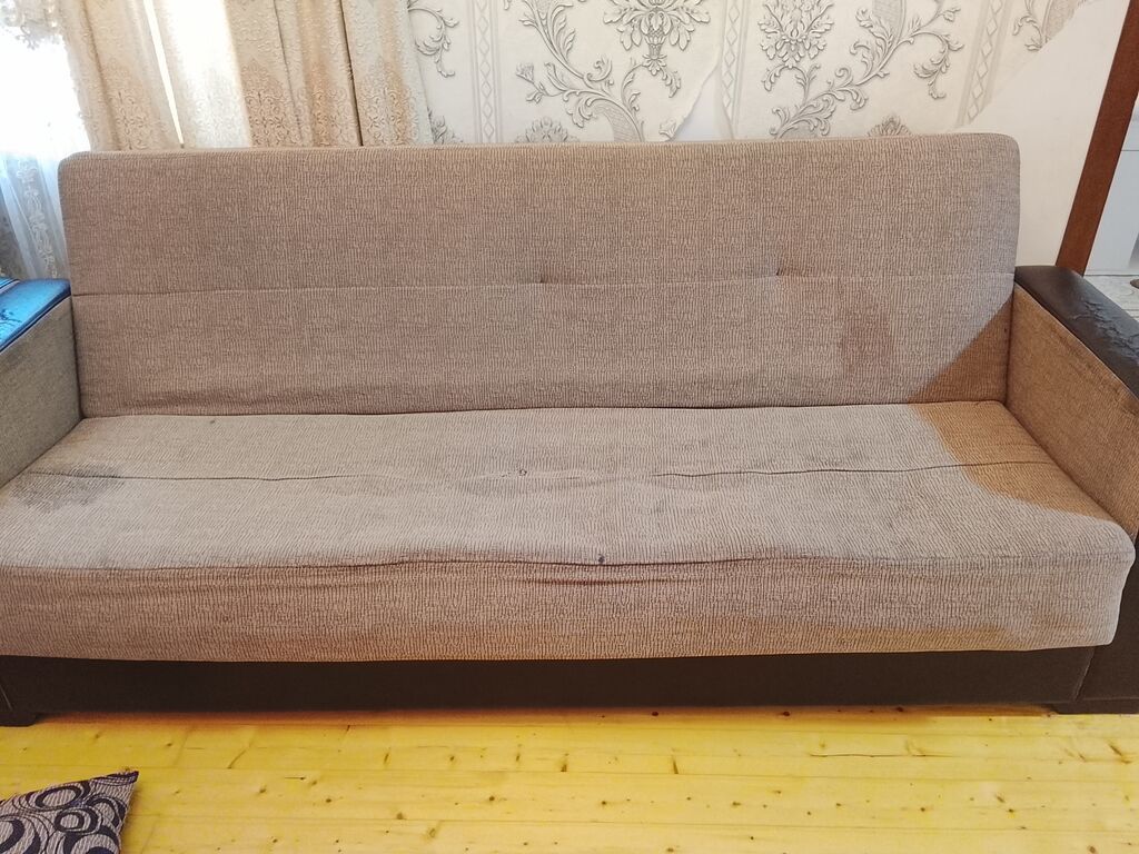 Qonaq otağı üçün yumşaq mebel dəsti: 1 ədəd üçyerlik divan və 2 ədəd — Mebel, Digah (2)