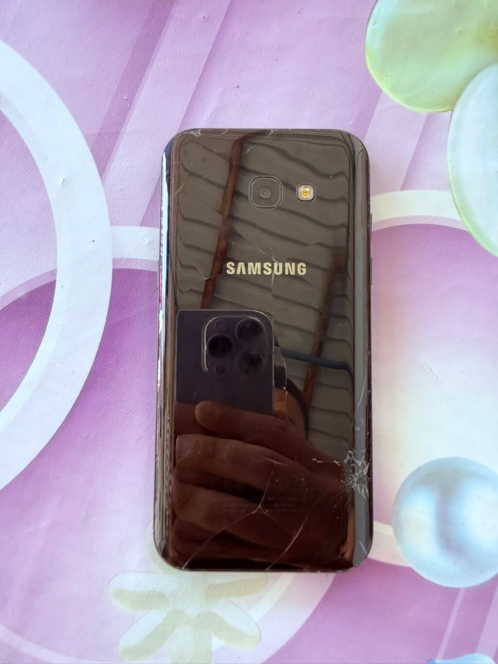 Samsung Galaxy A5 2017, 32 GB, rəng - Qara, Sensor, Barmaq izi, İki sim kartlı — Samsung, Bakı (2)