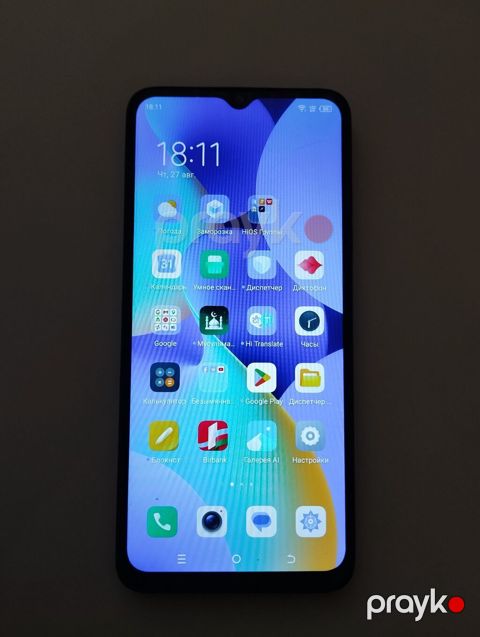 Tecno Spark 10 4G, 128 GB, rəng - Göy, Sensor, Barmaq izi, İki sim kartlı — Bakı