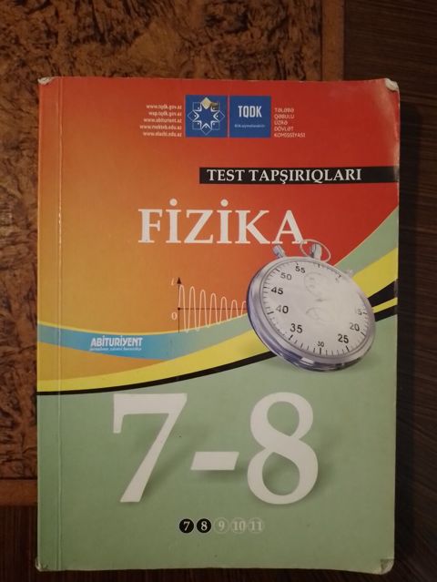 Test kitabi satiram Fizika — Bakı