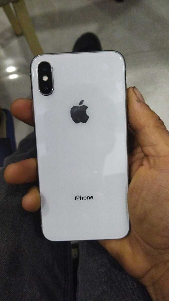 Apple iPhone X Silver 64GB/3GB — Smartfonlar, Bakı (2)
