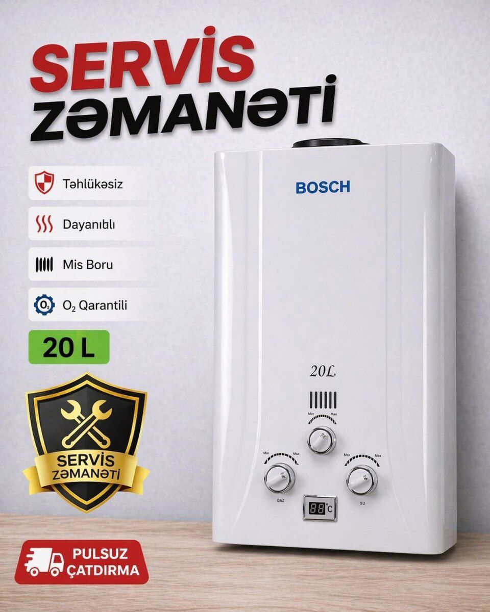 Su qızdırıcısı — Təmir və inşaat, Bakı (3)