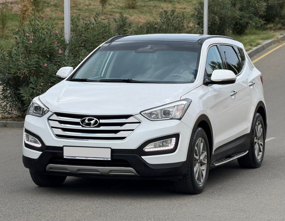 Hyundai Santa Fe, 2.4 L, 2015 il, 151 000 km — Avtomobillər, Gəncə (5)