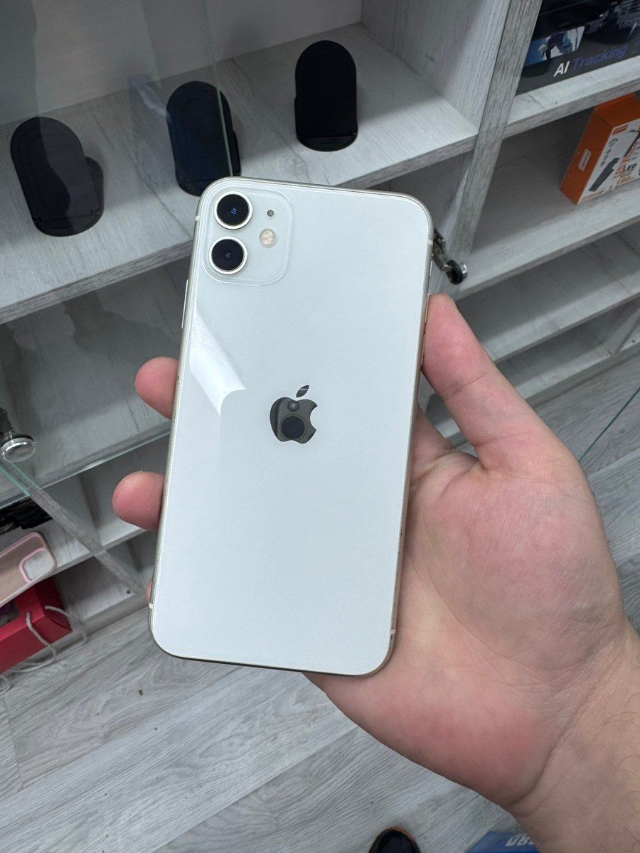 Apple iPhone 11 White 128GB/4GB — Smartfonlar, Bakı (2)