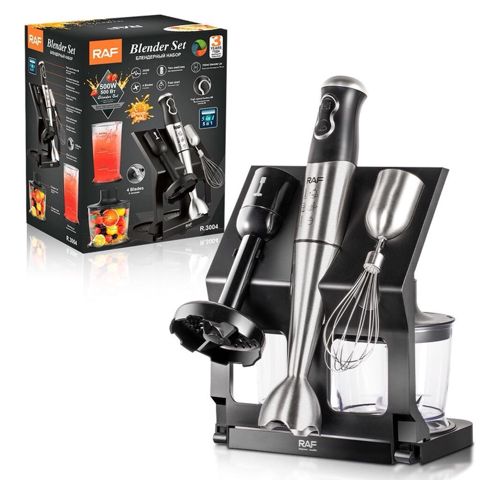 RAF R.3004 Blender Set – 5-i 1-də mətbəx dəsti Xüsusiyyətlər: - Güc — Digah
