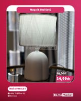 Naçnik Stolüstü Lampa - Klassik dizaynlı, yumru keramika gövdə və — 2B Lines — Электроника