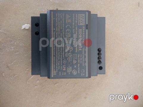 Mean Well HDR-100-24 DIN-rail güc mənbəyi - Model: HDR-100-24 (Slim