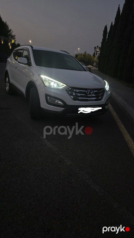 Hyundai Santa Fe, 2.0 L, 2013 il, 153 000 km — Avtomobillər, Gəncə (6)