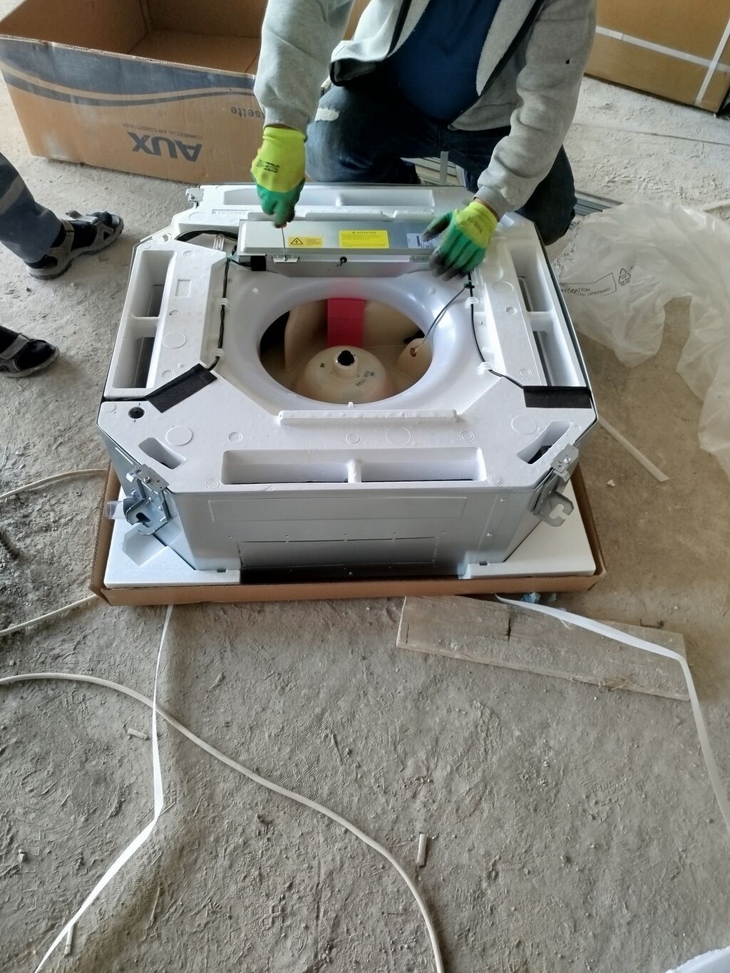 AUX tavan kaset tipli kondisioner sistemi - Brend: AUX - Tip: Kaset — Elektronika, Bakı (3)