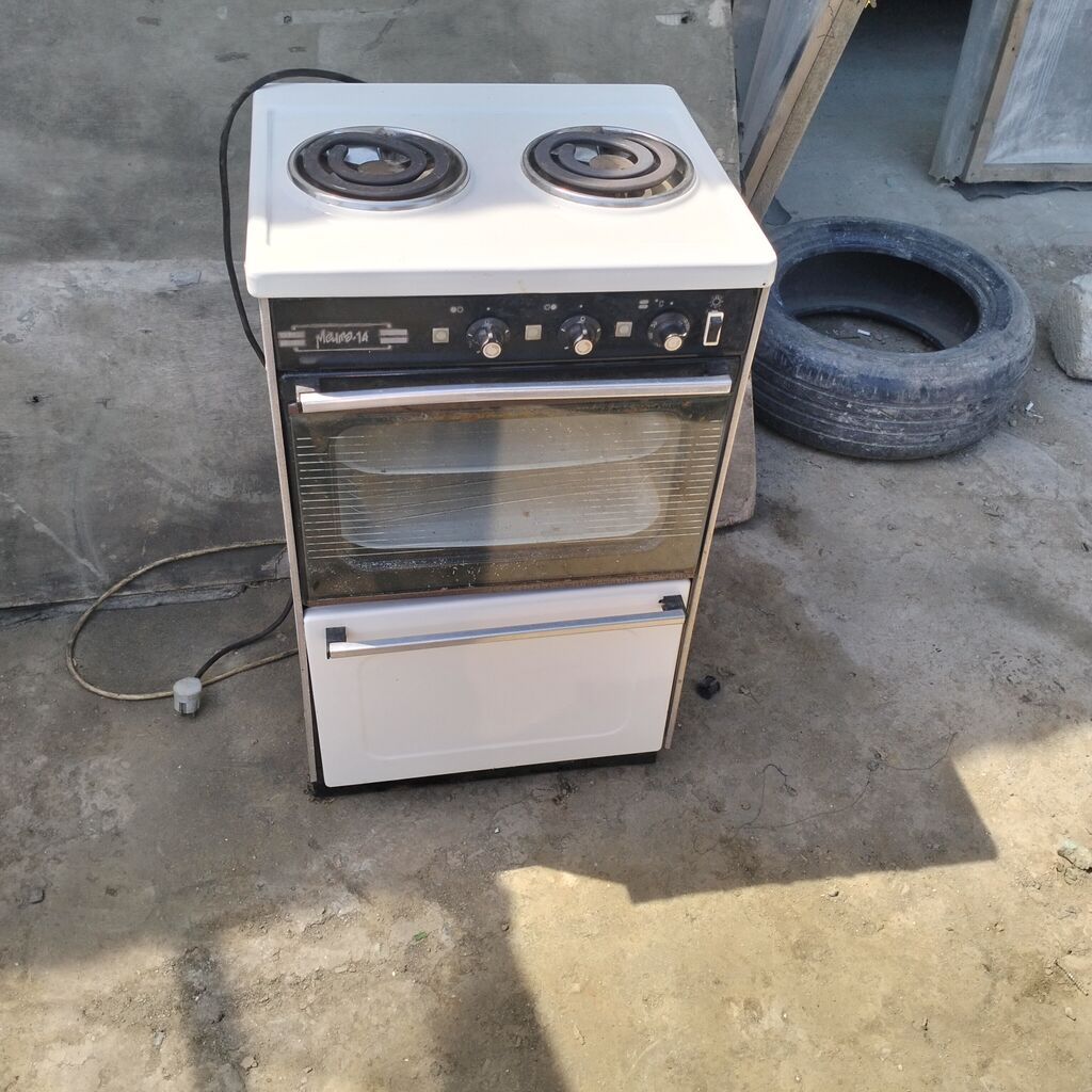 Elektrik sobası Ayrıca dayanan, 2 gözlü, İşlənmiş — Mətbəx texnikası, Bakı (7)