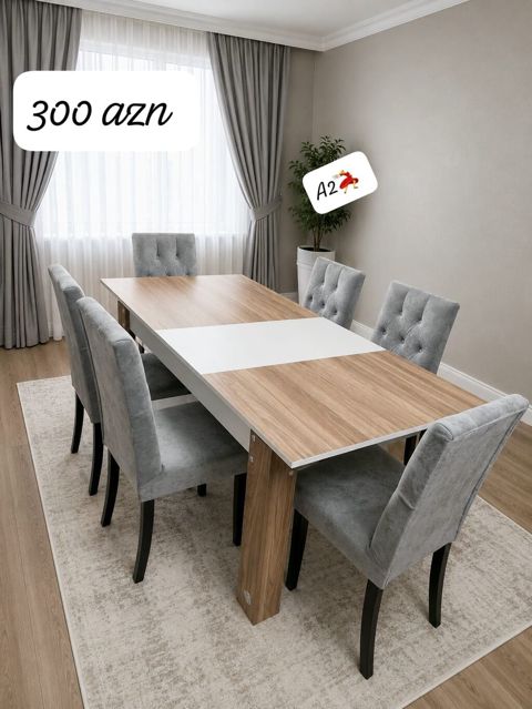 Aynur 2 Teze Masa Desti satilir *Qiymet 300azn* baglı 90/170 Masa — Bakı