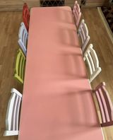 Uşaq bağçası və ya ev üçün uzun masa dəsti - Uzun, düzbucaqlı masa — Furniture