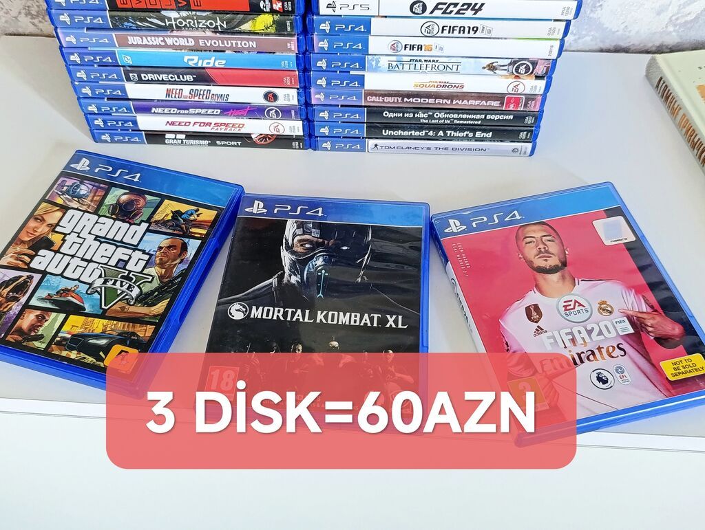 Whatsappa zeng edin 1disk=25azn / 3disk= 60azn / Mağaza deyil Qiymətə — Elektronika, Bakı (3)