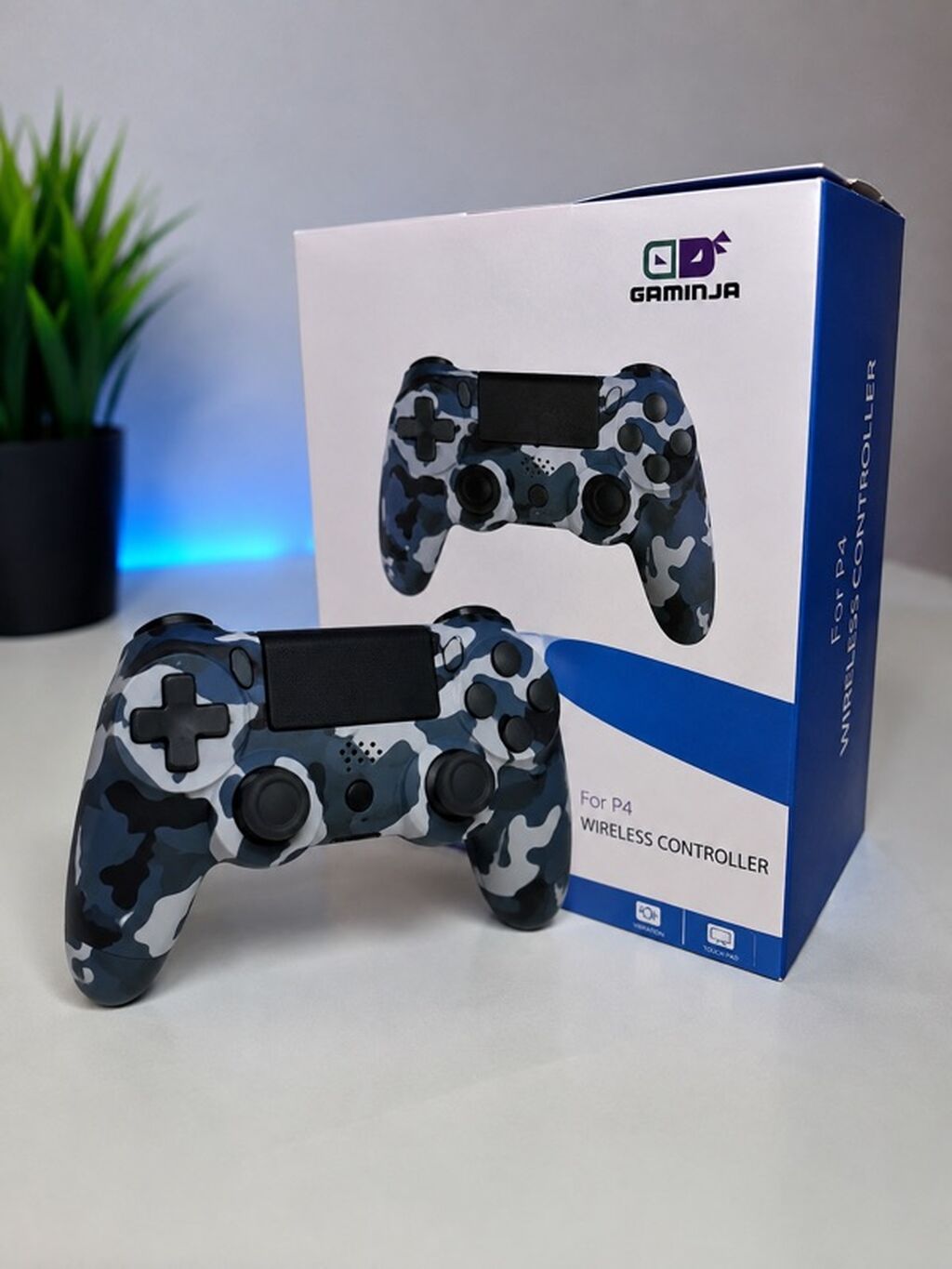 PS4 üçün tamamilə yeni, istifadə olunmamış simsiz joystick satılır — Elektronika, Bakı (2)