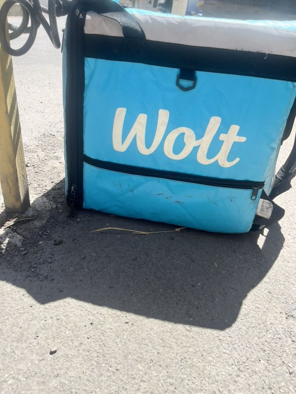 Wolt çatdırılma çantası – izotermik, böyük həcmli - Brend: Wolt — Biznes və avadanlıq, Bakı (3)