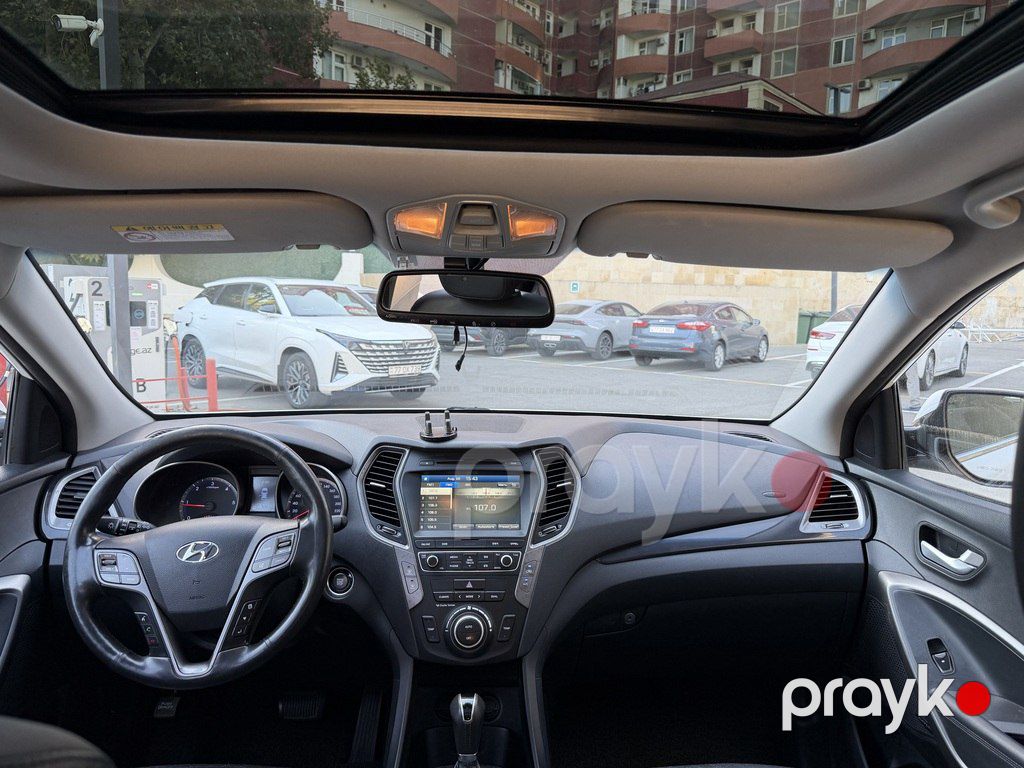 Hyundai Santa Fe, 2.0 L, 2015 il, 189 500 km — Avtomobillər, Bakı (12)