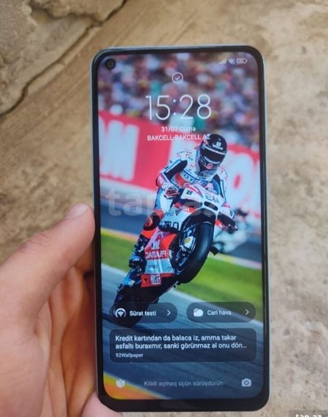 Redmi Note 9, 64 GB, rəng - Mavi, İki sim kartlı — Bakı