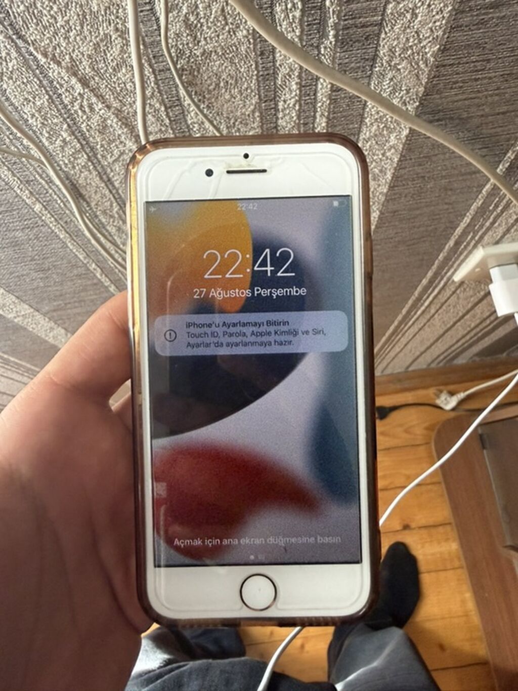 IPhone 7, 32 GB, Qızılı, Barmaq izi, Face ID — Apple iPhone, Bakı