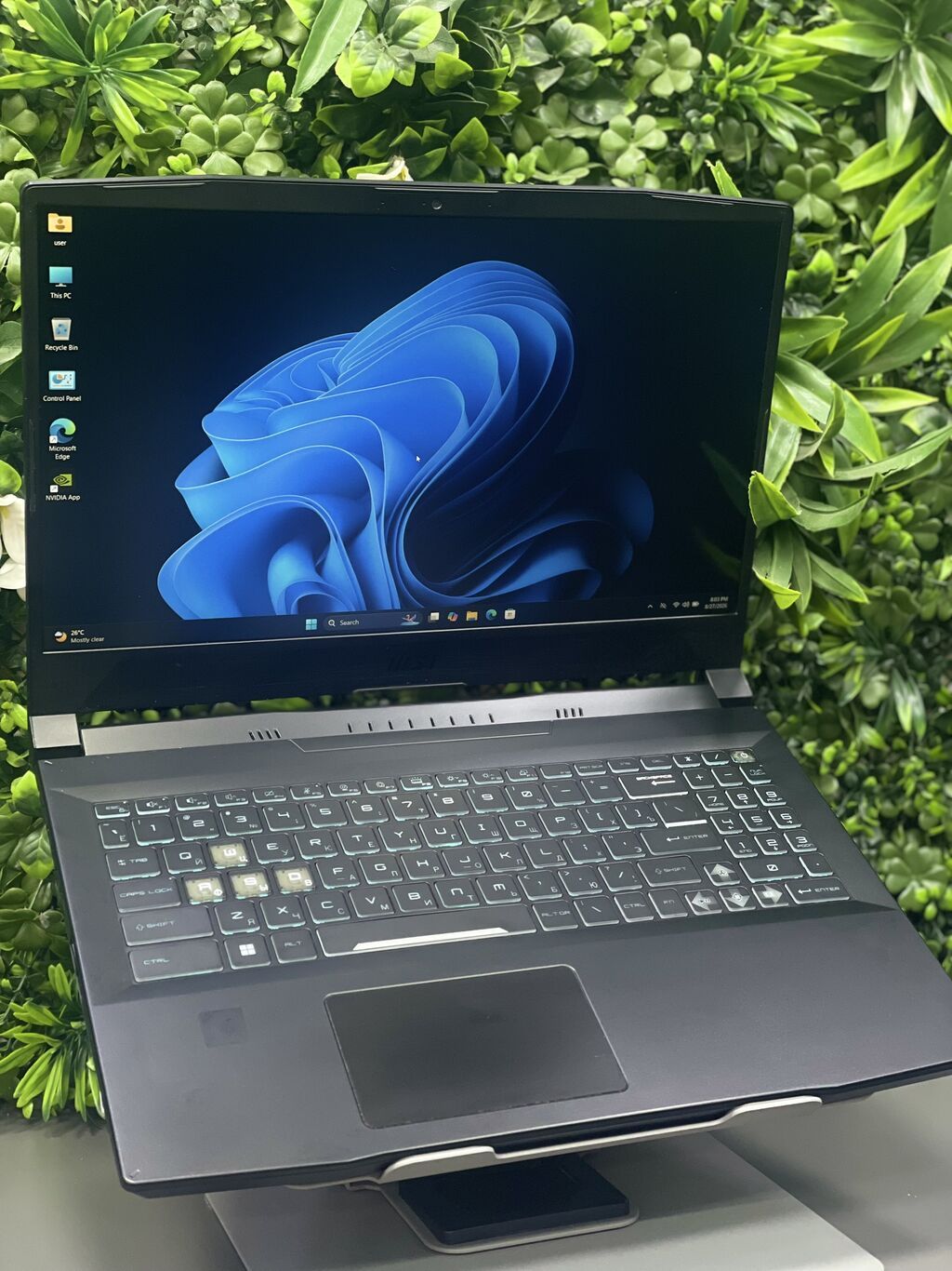 İşlənmiş MSI, 15.6 Intel Core i7, 512 GB, Ünvandan götürmə, Ödənişli çatdırılma, Rayonlara çatdırılma — MSI, Bakı (4)