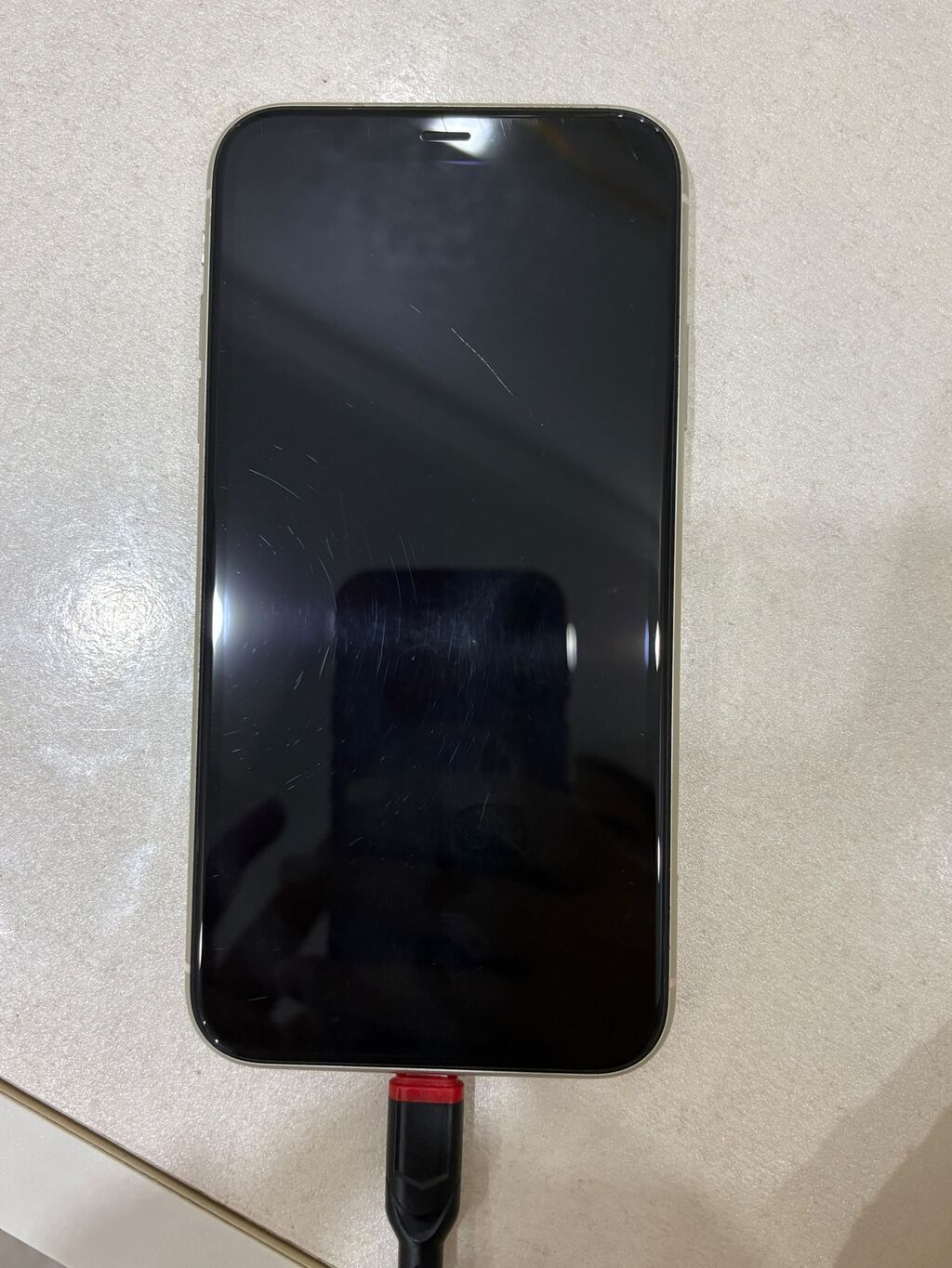 IPhone 11, 128 GB, Ağ, Simsiz şarj, Face ID — Apple iPhone, Bakı
